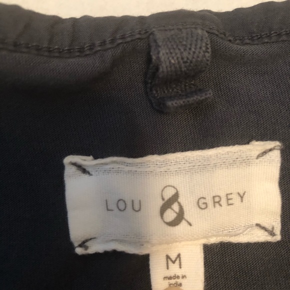 Lou and Grey dark gray top. Size M. - Picture 2 of 10